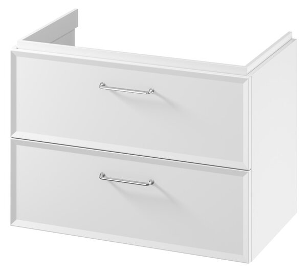 Cersanit Mille, umývadlová skrinka 794x446x551 mm, biela matná, S1021-004