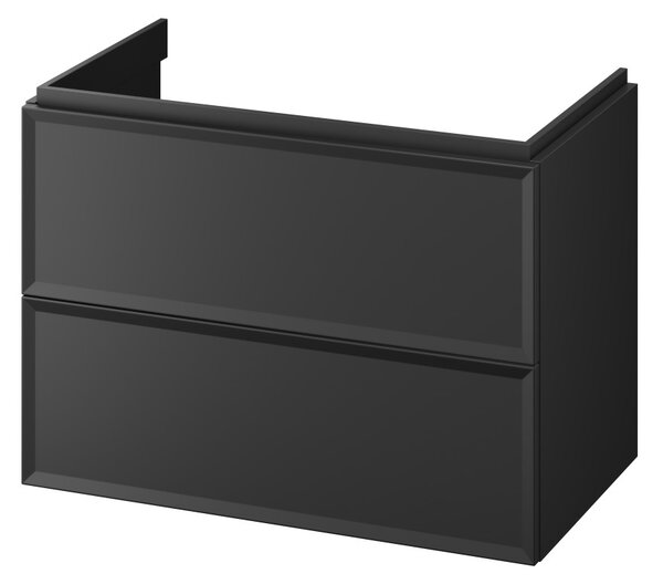 Cersanit Mille, umývadlová skrinka 794x446x551 mm, čierna matná, S1017-003