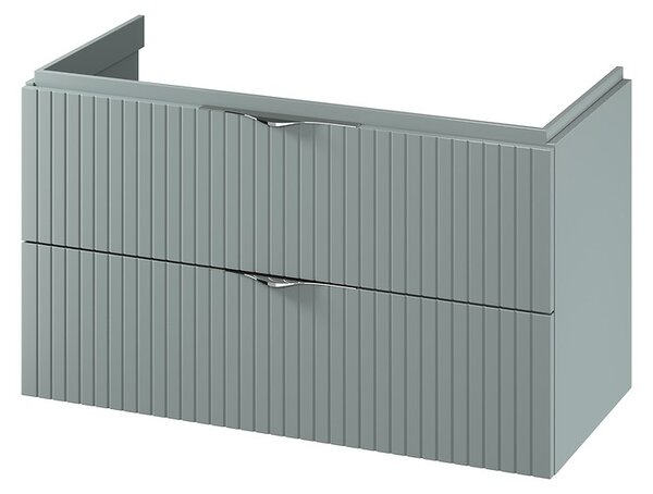 Cersanit Tirso, závesná skrinka pod umývadlo 994x447x572 mm, zelená matná, S1015-012