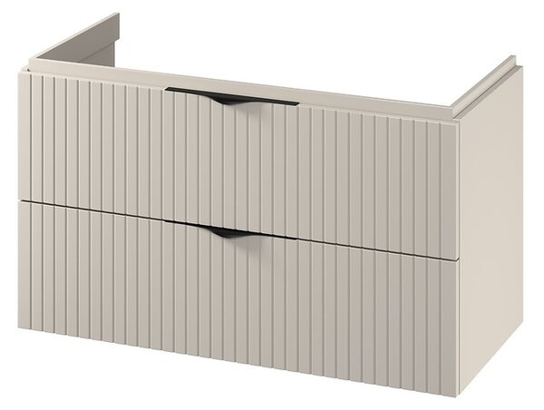 Cersanit Tirso, závesná skrinka pod umývadlo 994x447x572 mm, béžová matná, S1015-013
