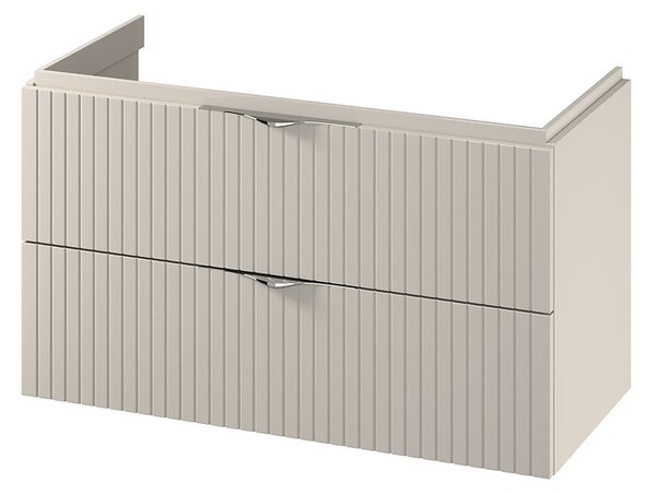 Cersanit Tirso, závesná skrinka pod umývadlo 994x447x572 mm, béžová matná, S1015-013