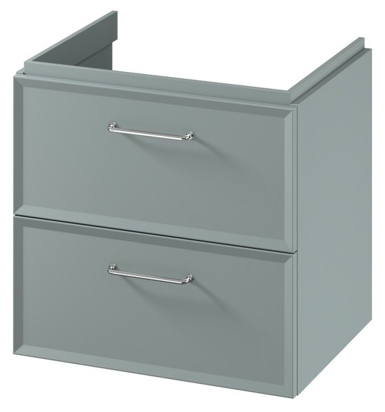 Cersanit Mille, umývadlová skrinka 594x446x551 mm, zelená matná, S1021-003