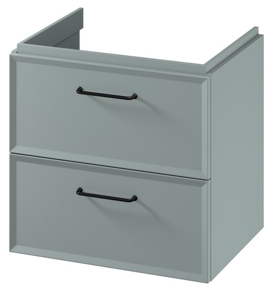 Cersanit Mille, umývadlová skrinka 594x446x551 mm, zelená matná, S1021-003