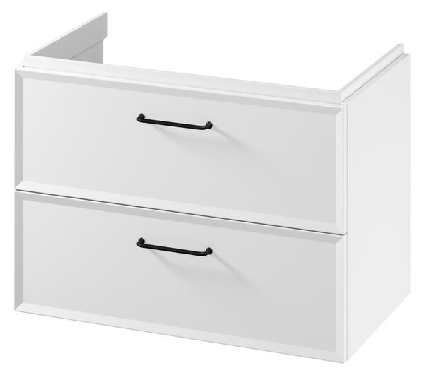 Cersanit Mille, umývadlová skrinka 794x446x551 mm, biela matná, S1021-004