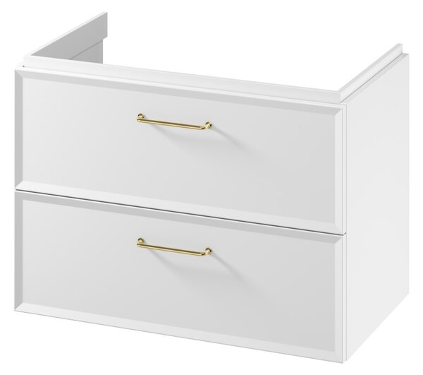 Cersanit Mille, umývadlová skrinka 794x446x551 mm, biela matná, S1021-004