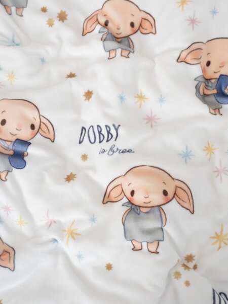 Obliečka na vankúš mikroplyš Harry Potter 40 × 40 cm - Tiny Dobby