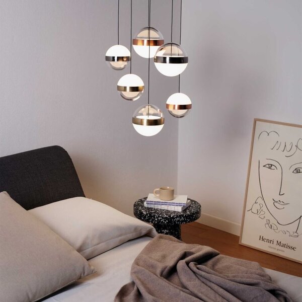 Ideal lux 321172 LED závesné stropné svietidlo GALAXY | 58W integrovaný LED zdroj | 5750lm | 3000K