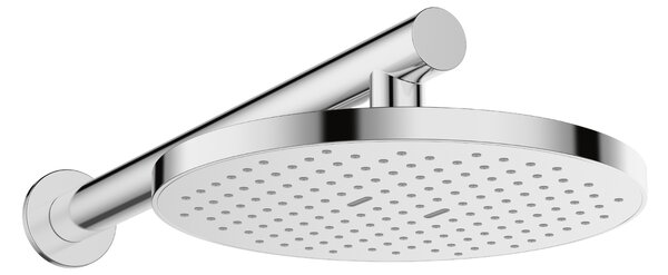 Invena Kalitea, podomietková sprchová súprava, 2-funkčná batéria, chrómová, INV-BS-72-001-V