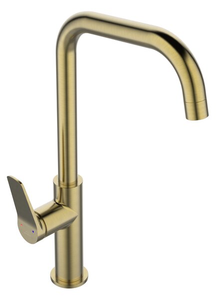 Invena Alonia, vysoká drezová batéria h-373, zlatá matná, INV-BZ-70-009-V