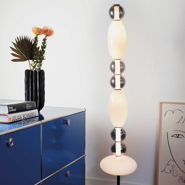 Ideal lux 314198 LED stojacia lampa LUMIERE | 58W integrovaný LED zdroj | 6500lm | 3000K