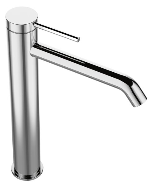Invena Kalitea, vysoká umývadlová batéria h-278, chrómová, INV-BU-72-W01-V