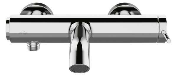 Invena Kalitea, nástenná vaňová batéria 150mm, chrómová, INV-BW-72-001-V