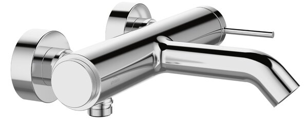 Invena Kalitea, nástenná vaňová batéria 150mm, chrómová, INV-BW-72-001-V