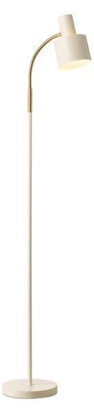 Halo Design 746859 - Stojacia lampa VOGUE 1xE27/40W/230V krémová/mosadz