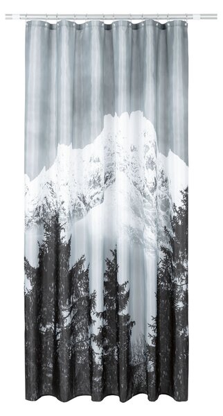 LIVARNO home Záves do sprchy, 180 x 200 cm, (hory) (100358258)