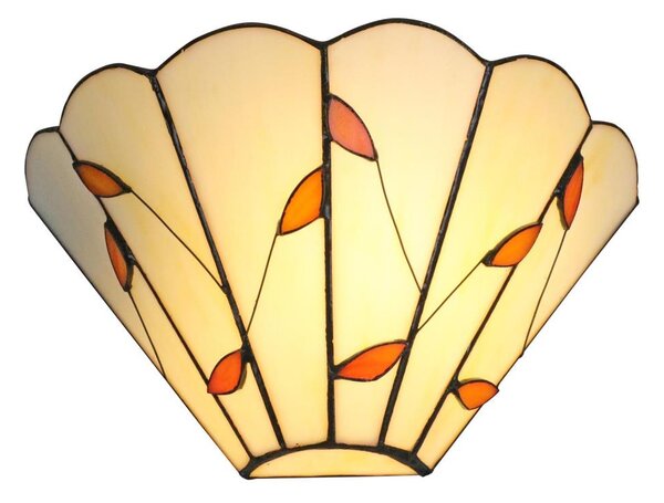 Brilagi - Tiffany vitrážové nástenné svietidlo FOLIA 1xE14/40W/230V