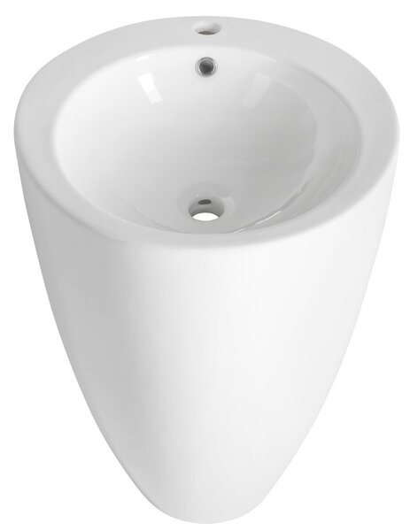 Aqualine Aqualine, Keramické umývadlo voľne stojace, 50x84cm, biela, VS701