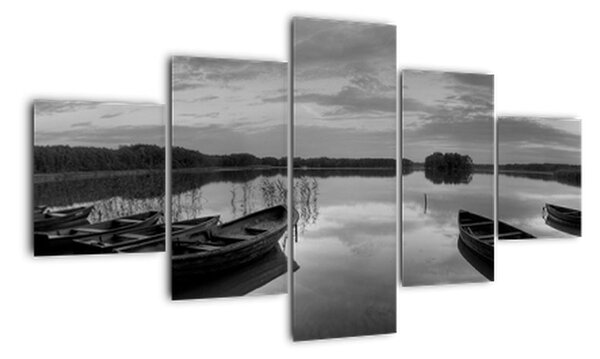Panorama jazera - obraz (Obraz 125x70cm)