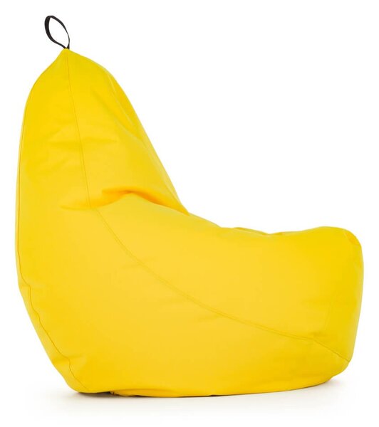 SakyPaky Banana sedací vak světle šedý melí