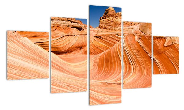 Púštne duny, obraz (Obraz 125x70cm)