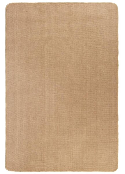 Jutový koberček s latexovým podkladom,120x180 cm, prírodný