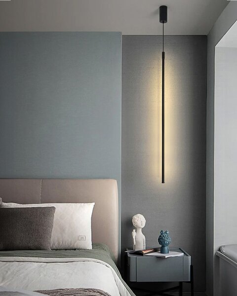 Toolight Toolight, LED stropné svietidlo 100cm 13W 4000K APP1413-C, čierna matná, OSW-00964