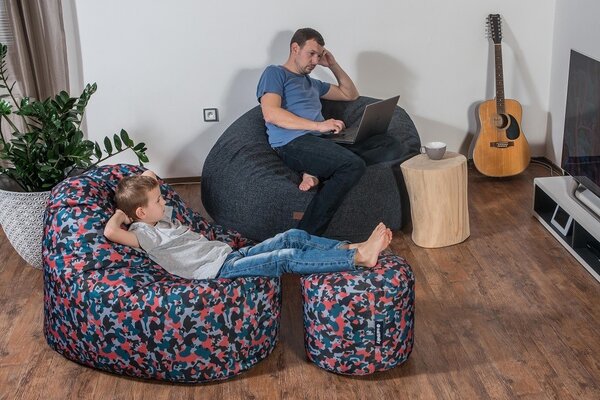 SakyPaky sedací vak Klííídek KYTI, Kyti