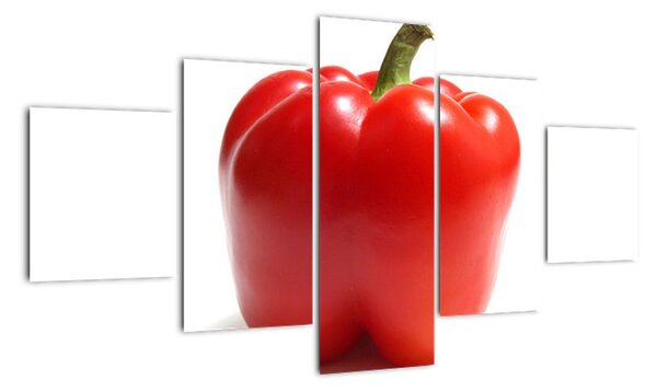 Paprika červená, obraz (Obraz 125x70cm)