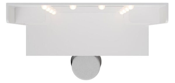 Toaletný stolík s LED osvetlením a stoličkou, 7 zásuviek