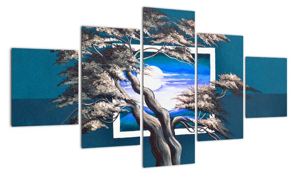 Obraz stromu na stenu (Obraz 125x70cm)