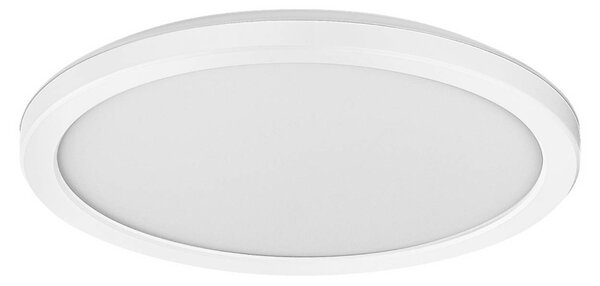 OSRAM SMART+ WiFi ORBIS ULTRA SLIM BACKLIGHT biela Ø24cm RGBW, Biela / opálová, Obývacia izba / jedáleň, Plast, Moderný, Závesné svietidlo
