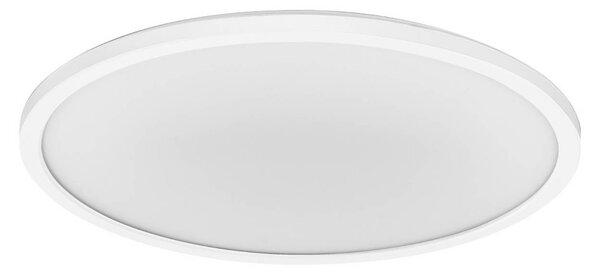 OSRAM SMART+ WiFi ORBIS ULTRA SLIM BACKLIGHT biela Ø40cm RGBW, Biela / opálová, Obývacia izba / jedáleň, Plast, Moderný, Závesné svietidlo