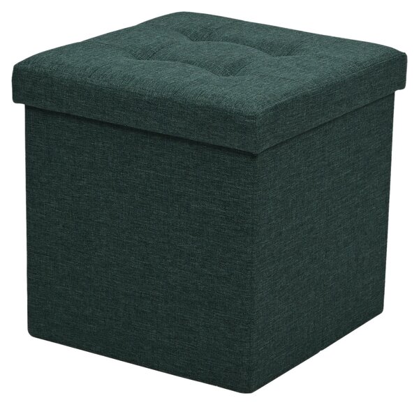 ÚLOŽNÝ BOX NA SEDENIE, textil, kompozitné drevo, 38/38/38 cm Carryhome - Kreslá