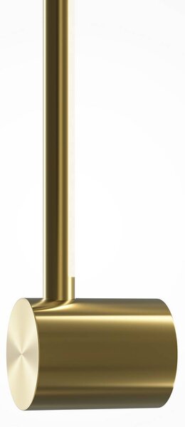 Maytoni LED nástenné svetlo Light stick, mosadz, výška 60 cm, Mosadz / zlato, Obývacia izba / jedáleň, Hliník, Moderný