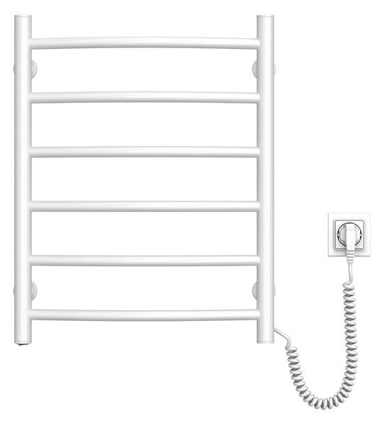 Aqualine Aqualine, SUPE elektrický sušiak uterákov, 480x600mm, 148W, biela, SU148
