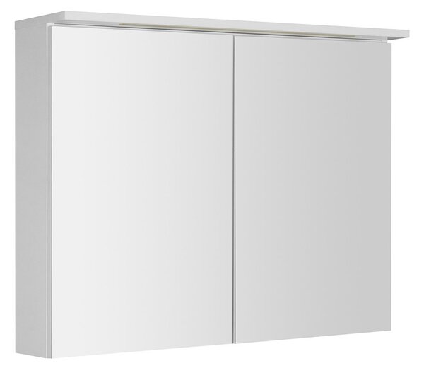 Aqualine Aqualine, KAWA STRIP Galérka s LED osvetlením 90x70x22cm, biela, WGL90S