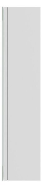 Erga Hana, zrkadlová galérka s LED osvetlením 100x70cm s integrovanou zásuvkou, biela, ERG-V05-HANA-1070-WH