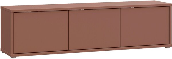 NÍZKA KOMODA, terakotová, 154,2/42,5/34,9 cm Carryhome - TV nábytok, Online Only
