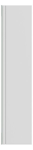 Erga Hana, zrkadlová galérka s LED osvetlením 40x70cm s integrovanou zásuvkou, biela, ERG-V05-HANA-4070-WH