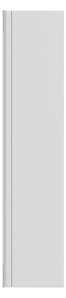 Erga Hana, zrkadlová galérka s LED osvetlením 80x70cm s integrovanou zásuvkou, biela, ERG-V05-HANA-8070-WH
