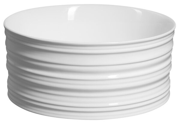 Sapho Sapho, ALETTE keramické umývadlo na dosku, vysoké, priemer 41cm, biela, AR459
