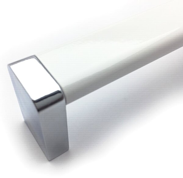 Gamet SEBI biela/chróm 96 mm