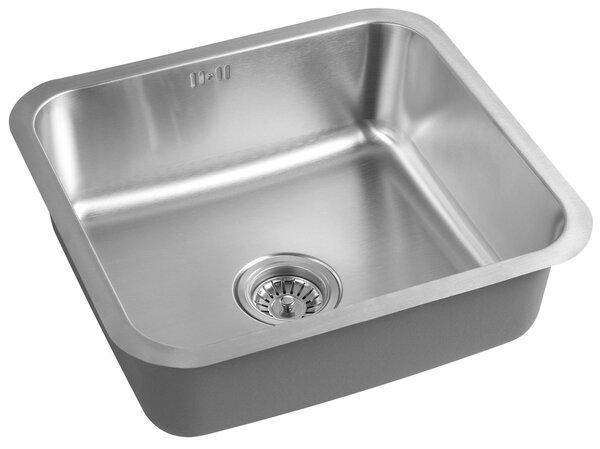 Aqualine Aqualine, nerezový vstavaný drez 50x18x45cm, AQ5045