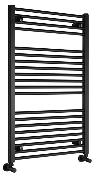 Aqualine Aqualine, DIRECT vykurovacie teleso s bočným pripojením 600x960 mm, čierna matná, ILR96B
