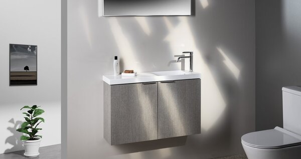 Sapho Sapho, LATUS X umývadlová skrinka 39,4x50x22cm, dub Cuneo, LT110-2525