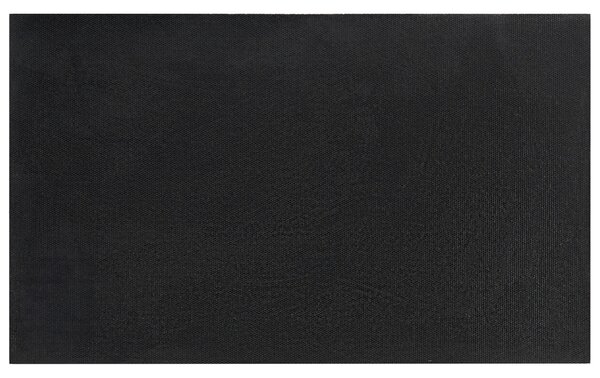 Rohožka hnedá béžová kokosové vlákno 45 x 75 cm protišmyková spodná strana rohož s pruhovaným vzorom moderná