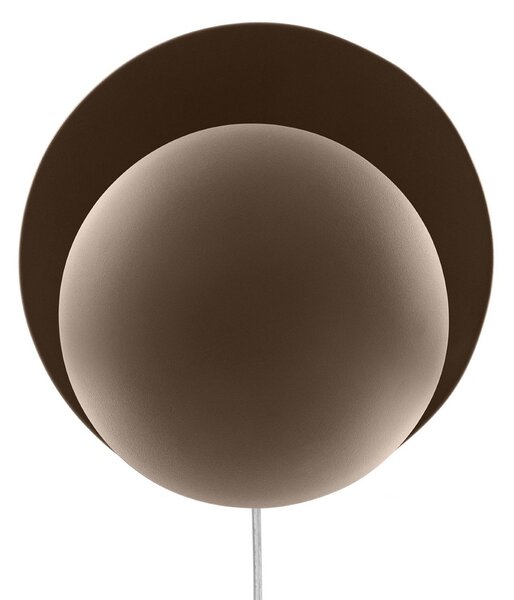 Nástenné Svietidlo Globen Lighting, Orbit, Hnedá / Hrdzavá, Obývacia izba, Kov, Dizajnový