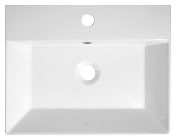 Aqualine Aqualine, ORION keramické umývadlo 49x38,6cm, bielá, 27050