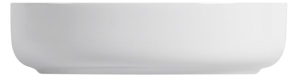 Erga Oval, umývadlo na dosku 550x400x140 mm, biela lesklá, ERG-V03-OVAL55-WH