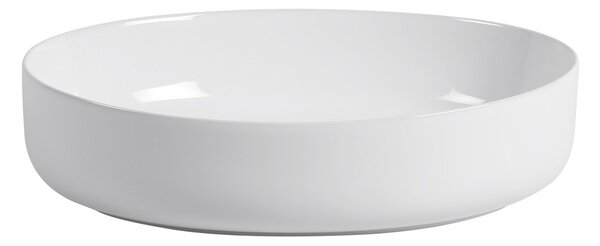 Erga Oval, umývadlo na dosku 550x400x140 mm, biela lesklá, ERG-V03-OVAL55-WH